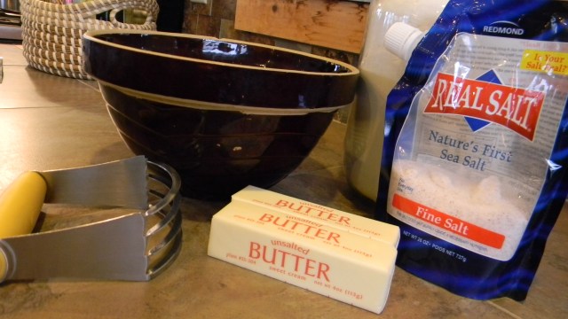 Assembling the ingredients.